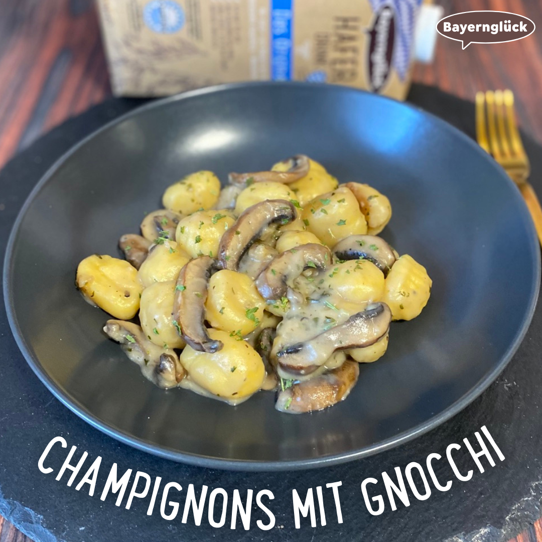 Champignons mit Gnocchi